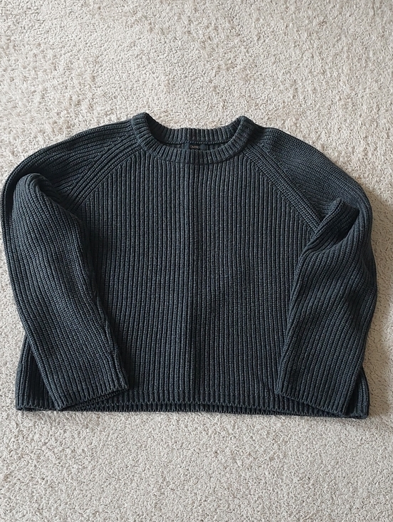 Quince Sweaters - EUC QUINCE cotton fisherman sweater